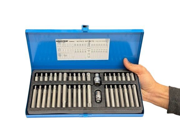 جعبه نوک بیت 40 پارچه مستر