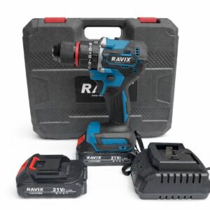 دریل شارژی 21 ولت براشلس راویکس