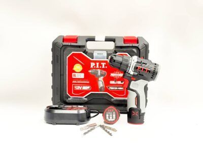 (رزرو اقساطی) دریل شارژی پی ای تی 12 ولت براشلس دو باتری با کیف pit12k – 10b2